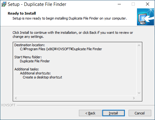 VovSoft Duplicate File Finder Free Download