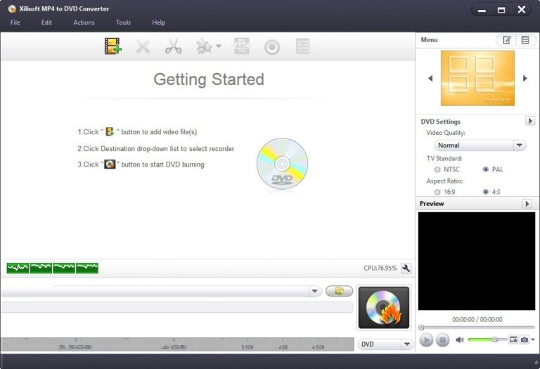 Xilisoft MP4 to DVD Converter 7 Free Download