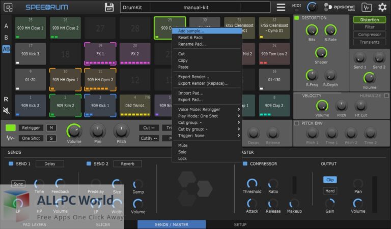 Apisonic Labs Speedrum 1.5.3 free Doenload