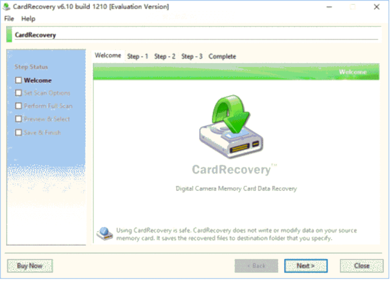 CardRecovery 6.30 Build 0216 free