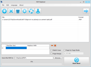 free PDF Replacer Pro 1.8.8