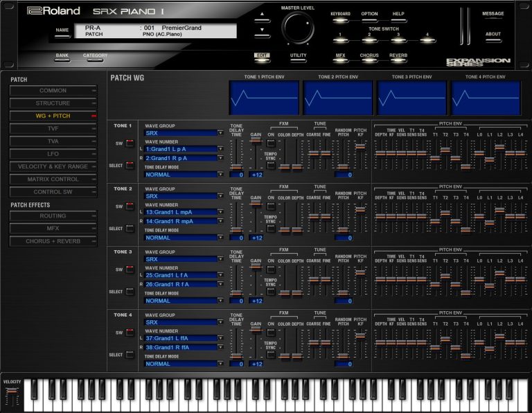 Roland Cloud SRX PIANO 1 v1.0.1 free