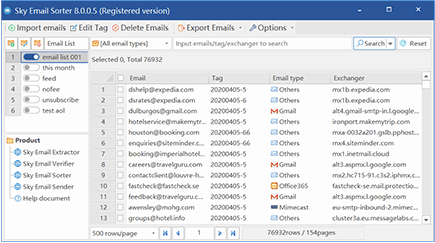 Sky Email Sorter 8.0.2.6 free