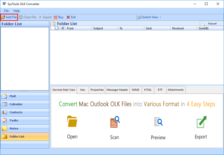 SysTools OLK Converter 6.0 free