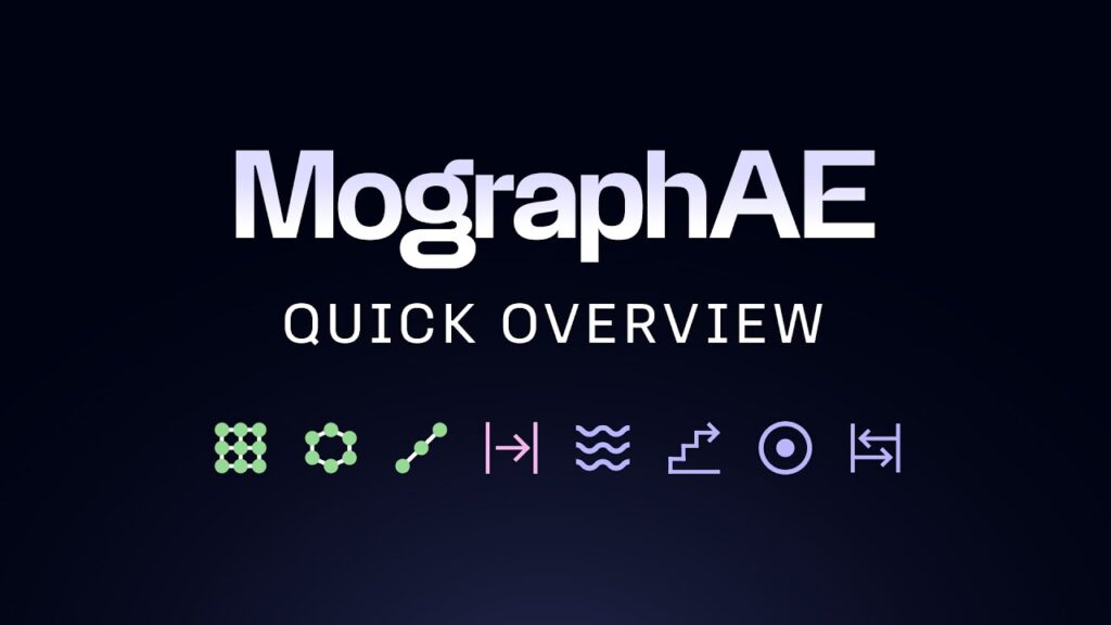 Aescripts MographAE v1.5 Free Download