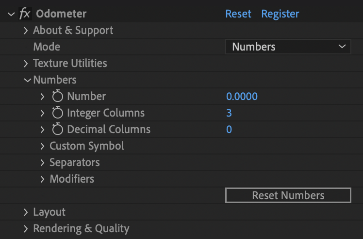 Aescripts Odometer v1.1 for After Effects