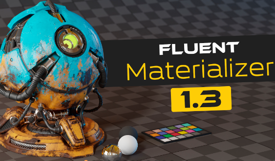 Blender 2.8+ Fluent Materializer v1.3.2 2023 Download