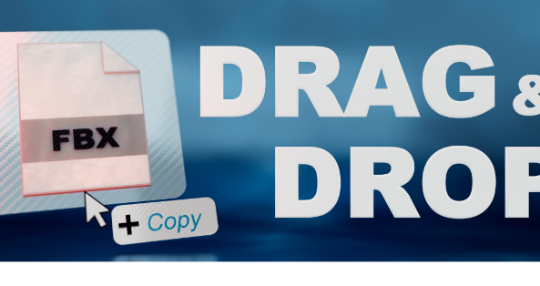 Blender 2.9+ Drag & Drop Import v1.03 Update Free Download
