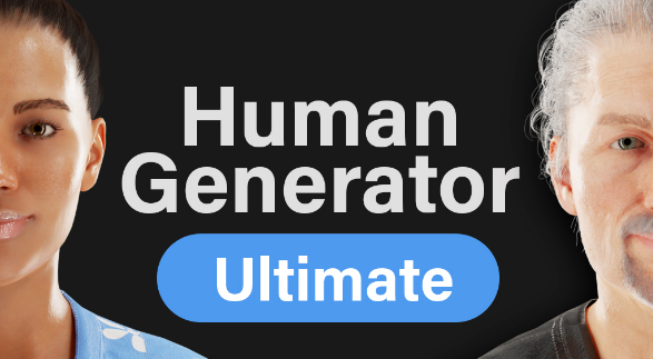 Blender 2.9+ Human Generator Ultimate v4.0.14 Free Download