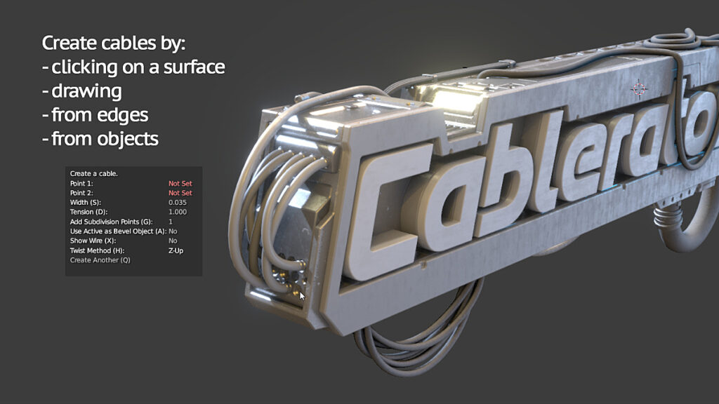 Cablerator 1.4.6 For Blender Free Download