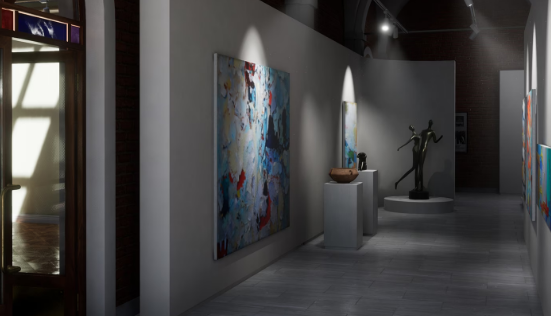 Unreal Engine 5.1 – Contemporary Art Gallery 2023 Free Download