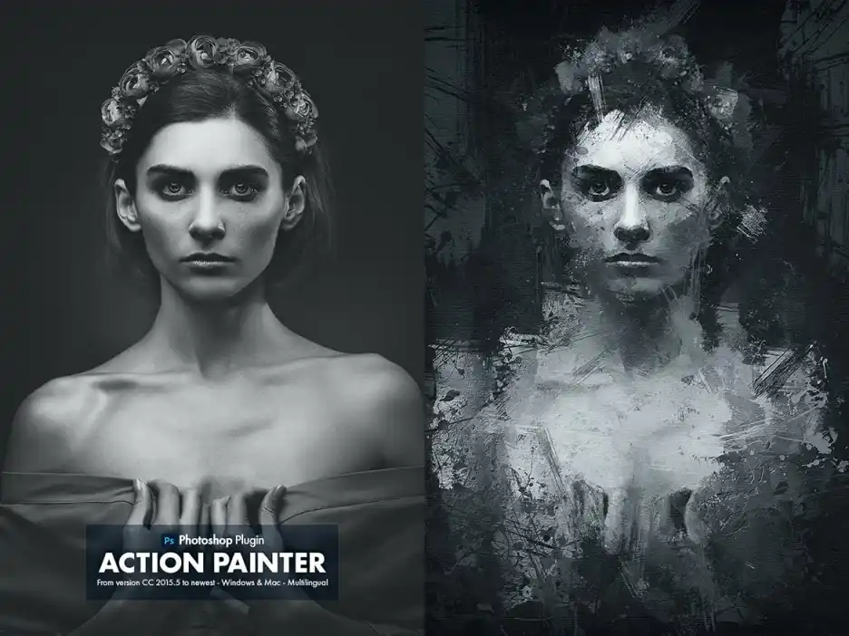 Action Painter – Photoshop Plugin Free Download