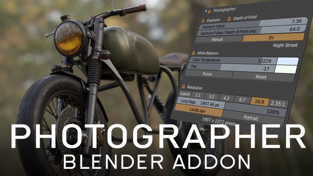 Photographer 5 v5.2.0 for Blender Free Download