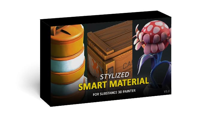 Stylized Smart Material 2.0 for Substance 3D Painter Free Download ...