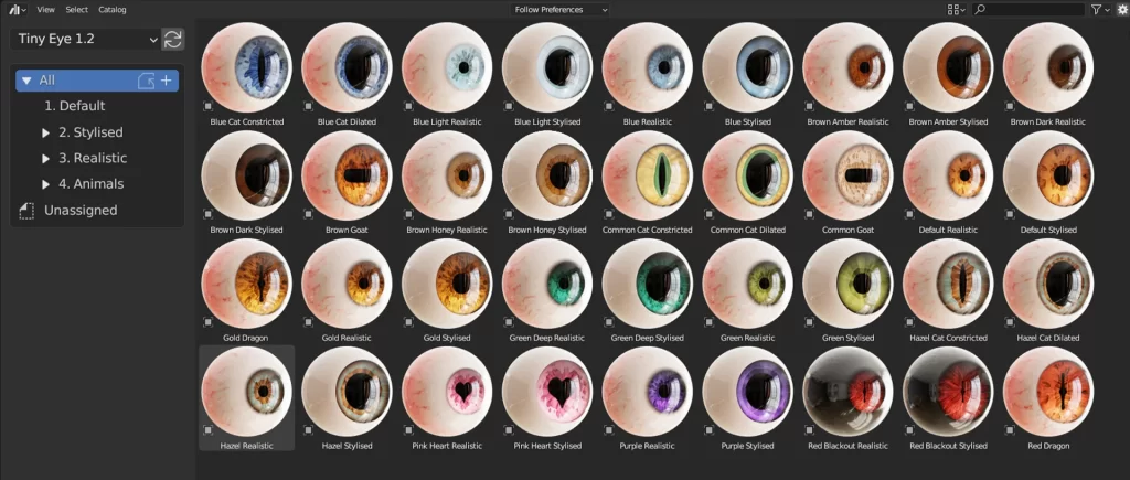 Tiny Eye v1.2.1 for Blender Free Download