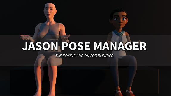 Jason Pose Manager v1.03 for Blender Free Downlaod