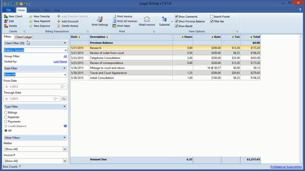 Chaos Legal Billing 10.2 Free Download